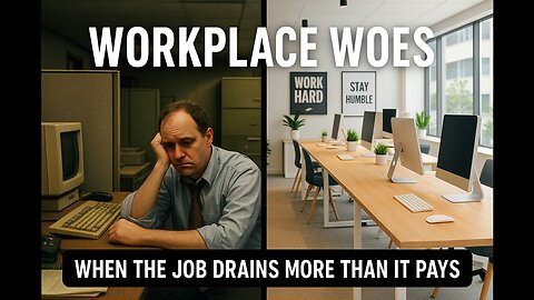 Workplace Woes: When the Job Drains More Than It Pays