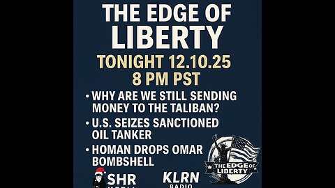 The Edge of Liberty: Congress Spends, Taliban Wins, and Homan Nukes Omar