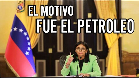 Delcy Rodríguez responde al Anuncio de Trump sobre el uso del petróleo venezolano