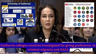 Group has asked for California colleges to be investigated for prioritizing non-citizens