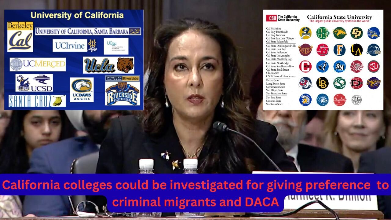 Group has asked for California colleges to be investigated for prioritizing non-citizens