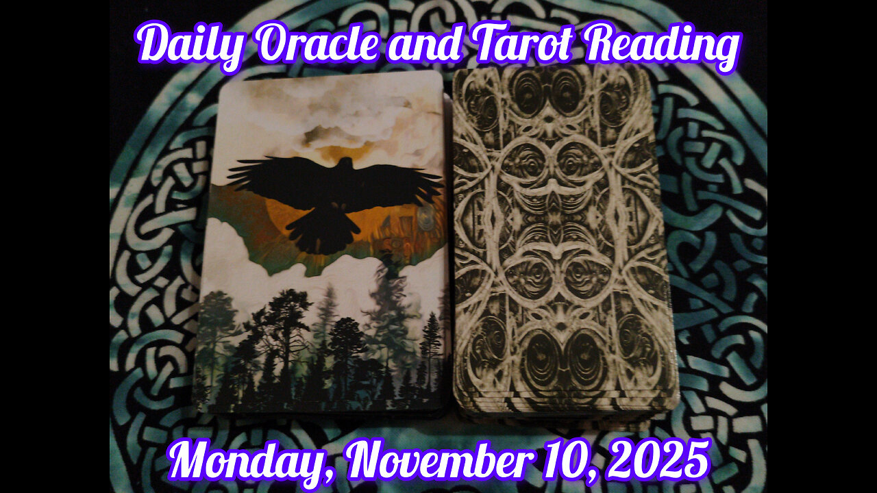 Daily Oracle and Tarot Reading: Monday, November 10, 2025