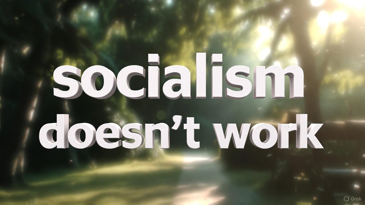 Dark Theory USA #0.061 | Why doesn't socialism work?