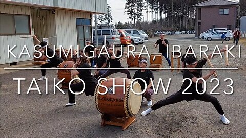 Japanese (Taiko) Drum Festival in Kasumigaura City.