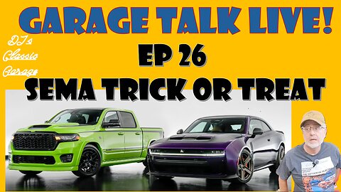Thursday Garage Talk LIVE! SEMA Trick Or Treat