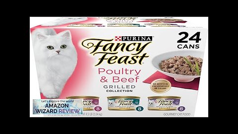 Purina Fancy Feast Grilled Wet Cat Food Poultry and Beef Collection Wet Review