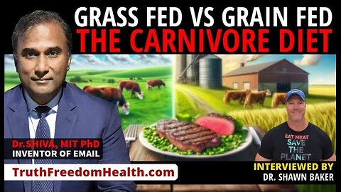 Dr.SHIVA LIVE™: Grass Fed Vs. Grain Fed. The Carnivore Diet