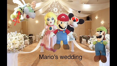 The funny mario bros. Mario’s wedding
