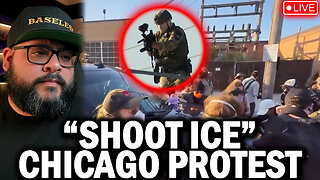 "Shoot ICE!" Protesters Beg For Blood At Chicago Protests