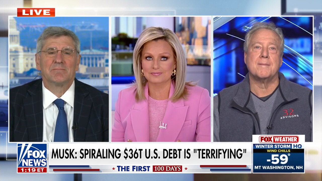 Democrats Questioned For Resisting DOGE As U.S. Debt Mounts: 'Why Don't They Get On Board?'