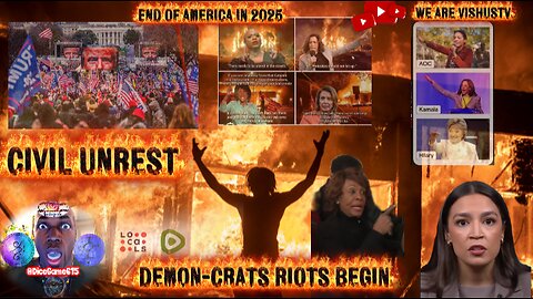 Demon-Crats Riots Begin... #VishusTv 📺