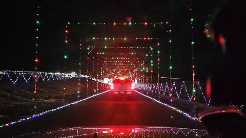 Is this Las Vegas Christmas Lights Display the MOST EPIC drive in America? #follow #christmas #light