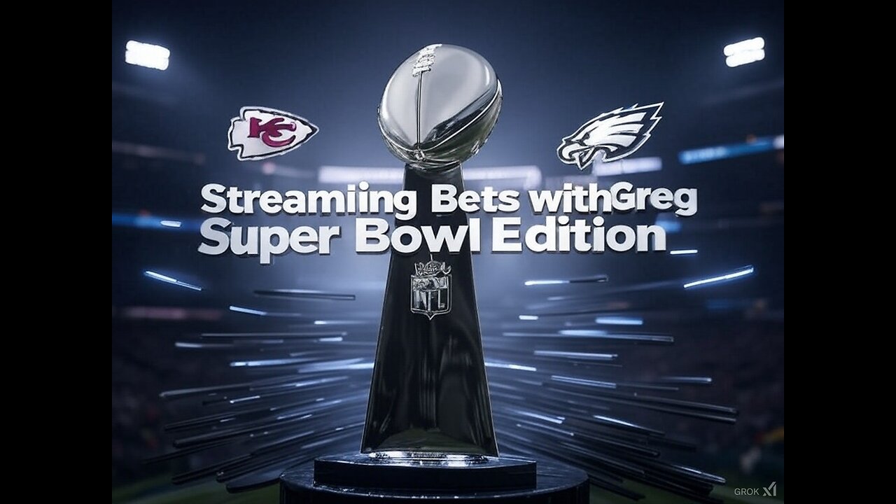 Streaming Bets with Greg | Super Bowl | Chiefs Money Line