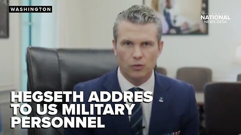 RAW: Secretary of Defense, Pete Hegseth Issues Epic 8-Minute FACT CHECK of Illuminati Rothschild-Owned Media From Pentagon (2/20/25)