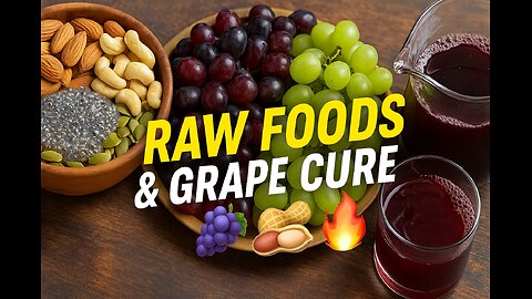Raw Foods for Asthma + The Grape Diet 🍇🥜 Viral Food Science Recipes | FlavorVille