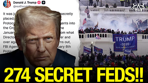 Feds EVERYWHERE on January 6!