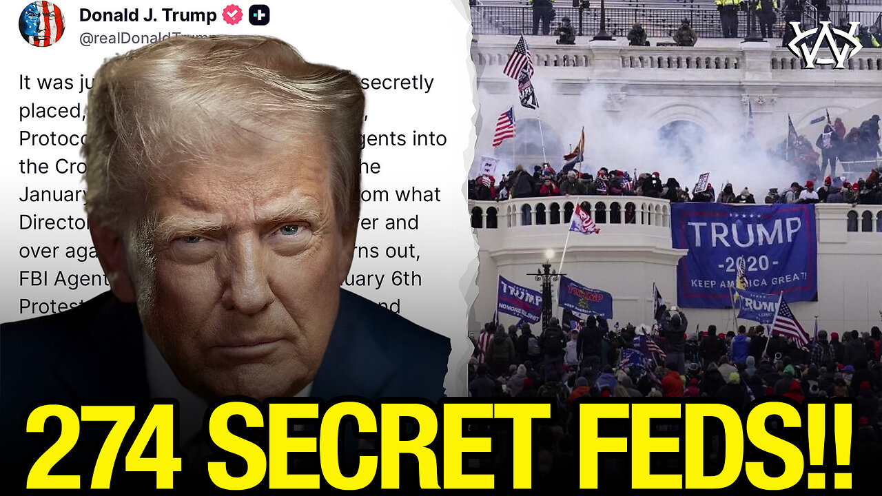 Feds EVERYWHERE on January 6!