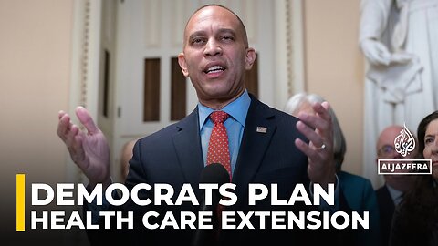 The Democratic plan includes an extension to health care subsidies for 3 years