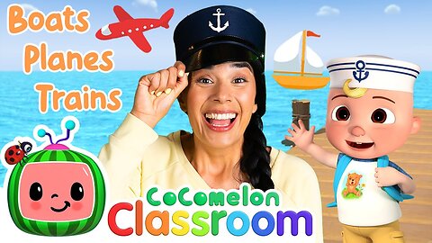 Guess Which Vehicle with Ms. Appleberry | Toddler Learning Videos | CoComelon Classroom Kids