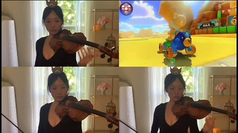 Mario Kart 8 - Cheese Land (3 Violins)