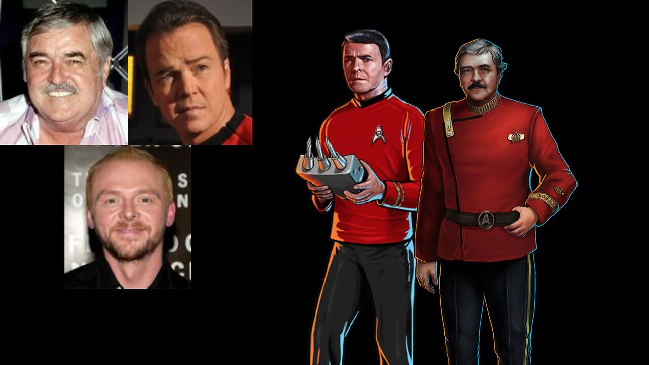 Animated Voice Comparison - Lt. Commander Montgomery Scott (Star Trek)