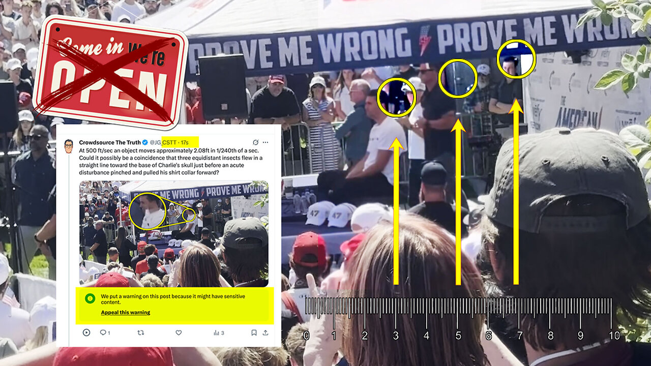 Ghost Town NYC – Charlie Kirk Was Shot From Behind and There is Photographic Evidence to Prove It