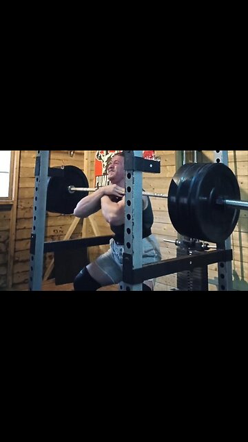 CRAZY, ACCIDENTAL 125 KG LONG PAUSE FRONT SQUAT PR!