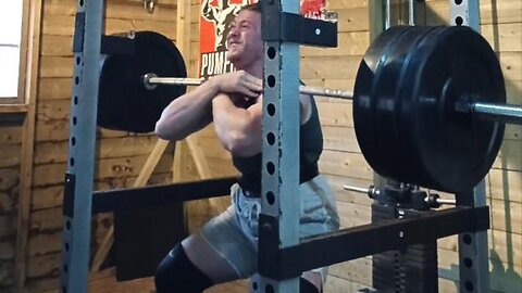CRAZY, ACCIDENTAL 125 KG LONG PAUSE FRONT SQUAT PR!