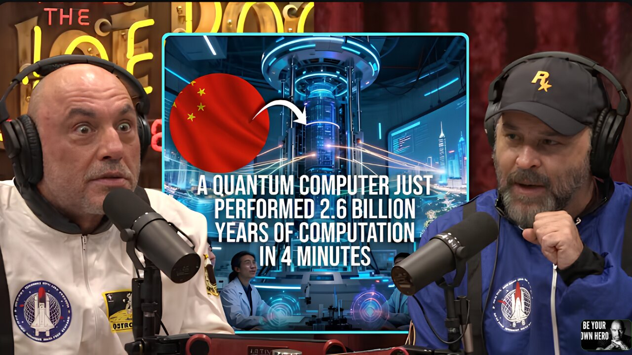 China’s Quantum Computer: Multiverse Proof? | Rogan & Redban