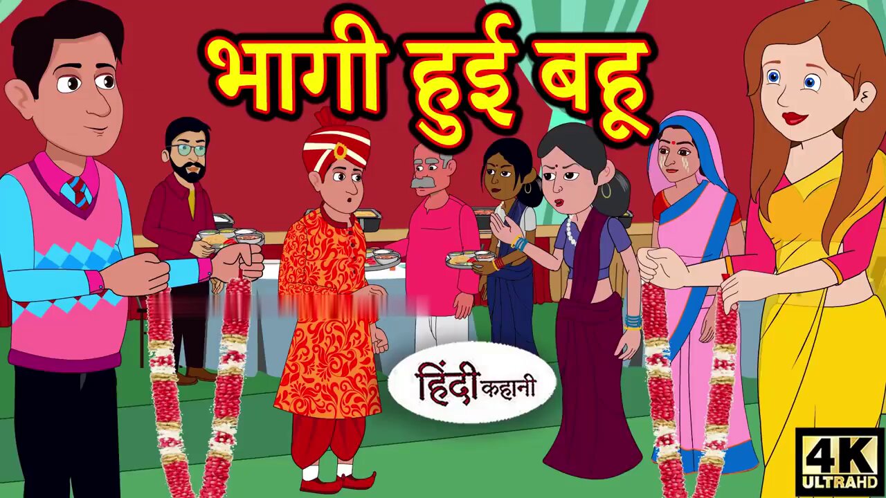 Runaway Daughter-in-Law | Story | Hindi Stories | Bedtime Moral Stories | Hindi Fairy Tales