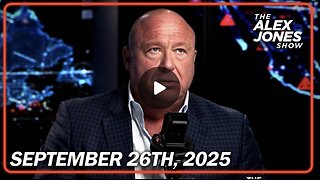 9 26 25 ALEX JONES General Flynn Issues Emergency Deep State False Flag Warning
