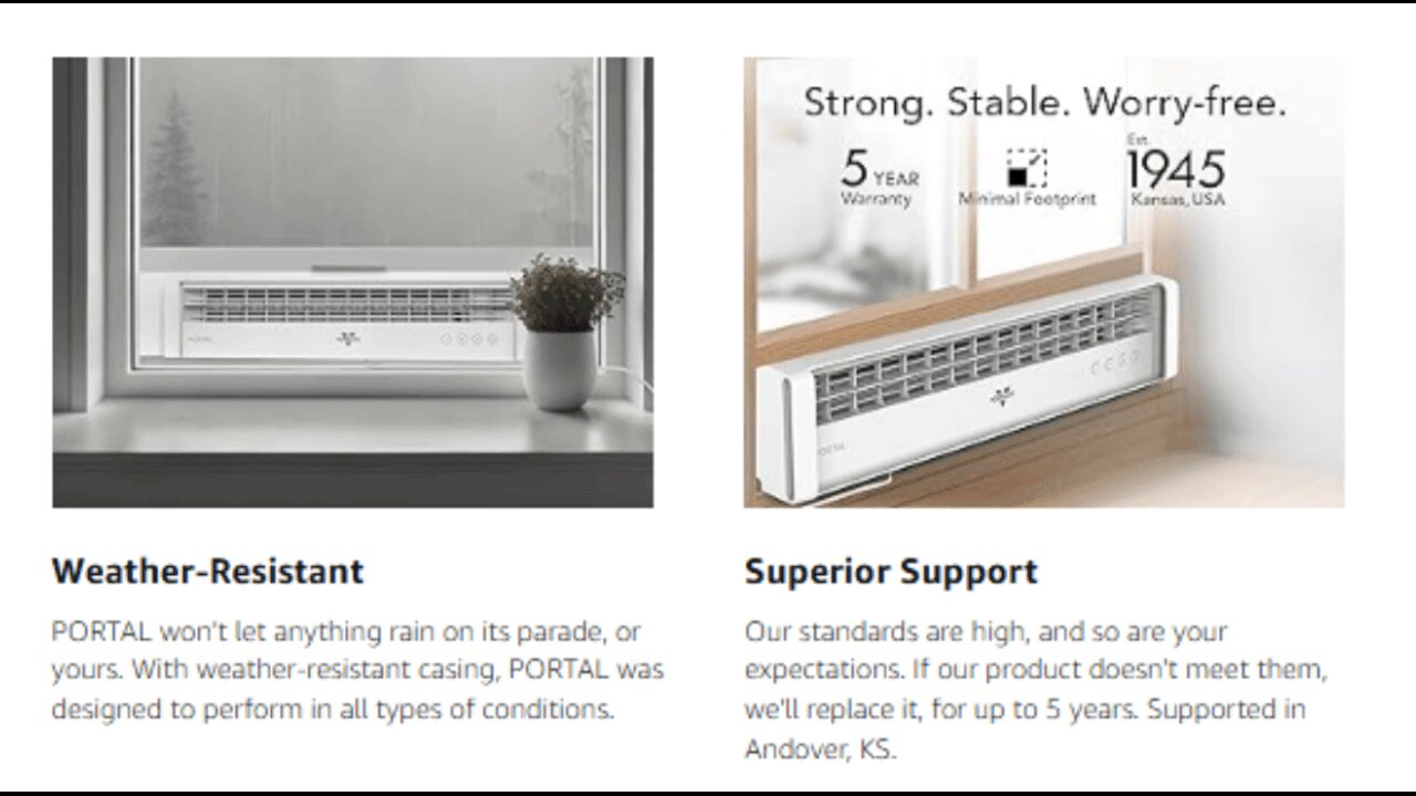 BJADE'S Window Air Conditioner Side Insulated Foam Panel