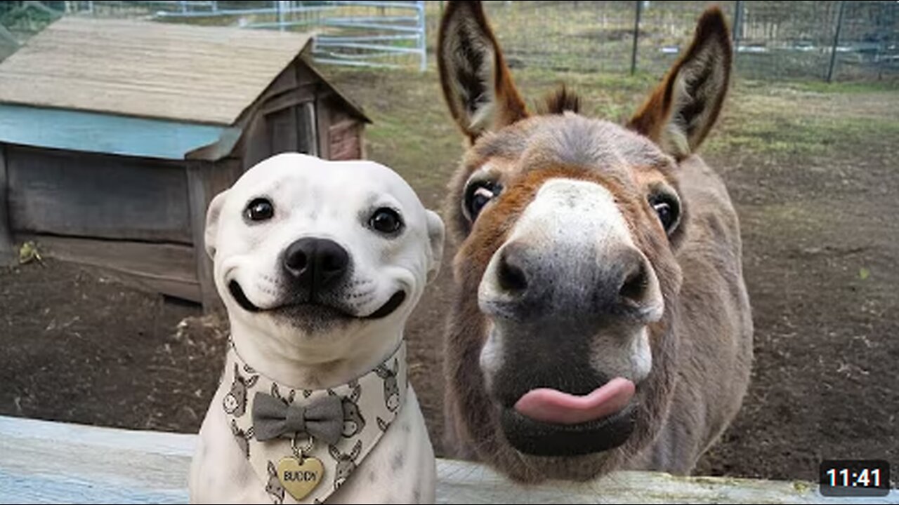I Dared You to Watch this Without Laughing with these Donkeys 🤣 Funniest Animal Videos