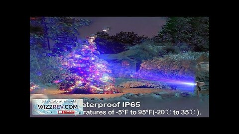 Lawn Christmas Lights Outdoor RGB Laser Projector New Year Country House Holiday Review