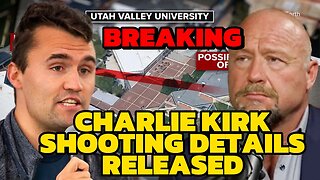 🔥EXPOSED: New CHARLIE KIRK Crime Scene Details + Alex Jones on Kash Patel!