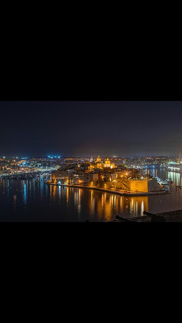 Evening Reflections on the Shores of Malta | Mediterranean Calm