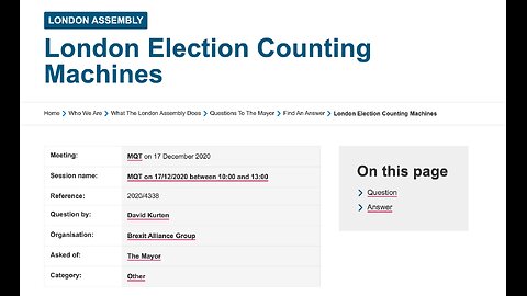 #1 Tulsi Gabbard drops more in Dominion - London was electronic counting