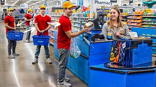 Endless Checkout At a Grocery Store!