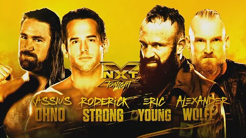 Kassius Ohno & Roderick Strong vs SAnitY (Full Match)