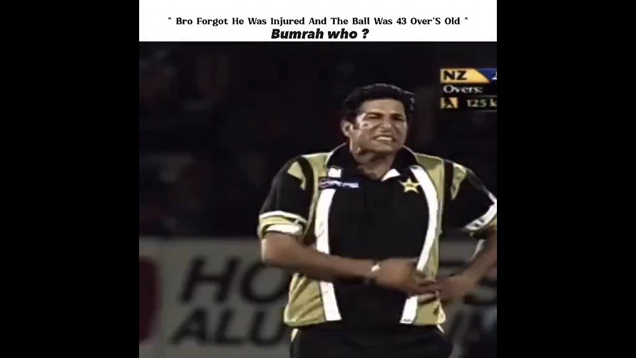 waseem akram cricket