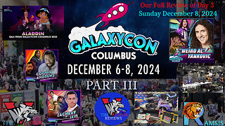 GalaxyCon Columbus 2024 Convention | PART III | Sunday | Full Review and Experience #galaxycon