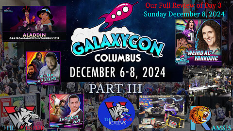 GalaxyCon Columbus 2024 Convention | PART III | Sunday | Full Review and Experience #galaxycon