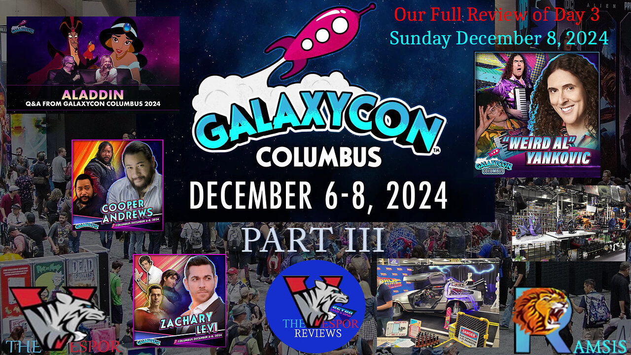 GalaxyCon Columbus 2024 Convention | PART III | Sunday | Full Review and Experience #galaxycon
