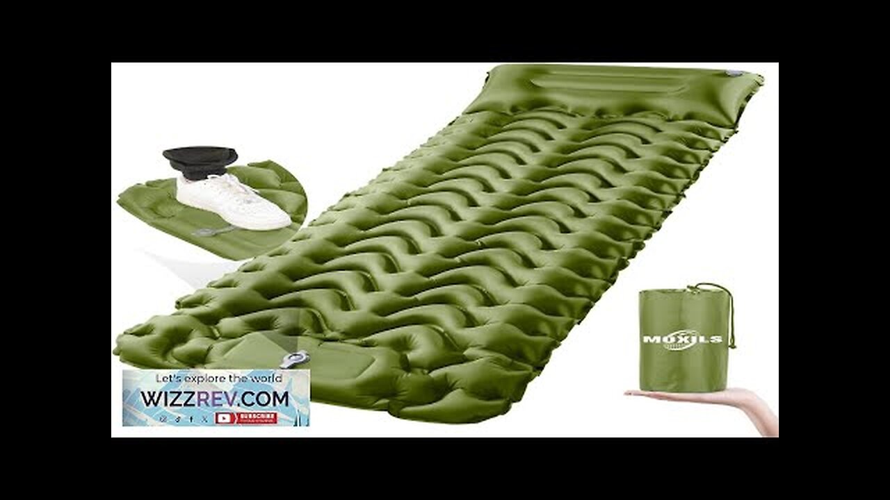 Sleeping Pad Ultralight Inflatable Sleeping Pad for Camping Built-in Pump Ultimate Review