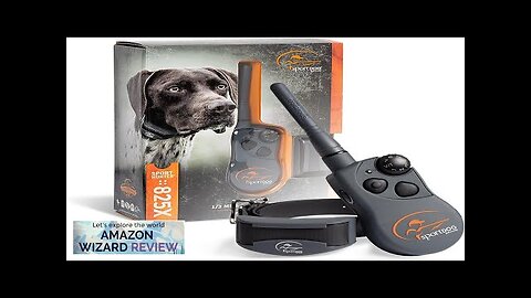 SportDOG Brand SportHunter 825X Shock Collar - 1/2 Mile Range - Dog Review