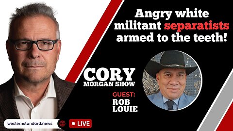 Angry white militant separatists armed to the teeth!