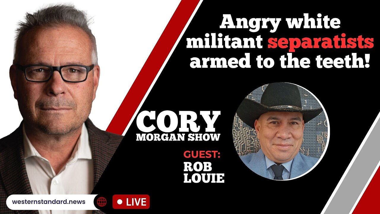 Angry white militant separatists armed to the teeth!