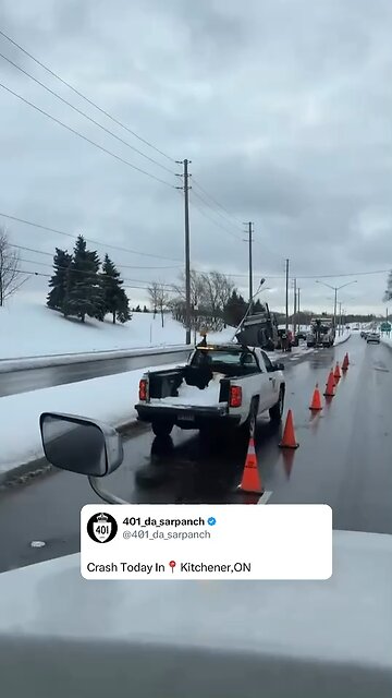 Truck Accident In Kitchener Ontario
