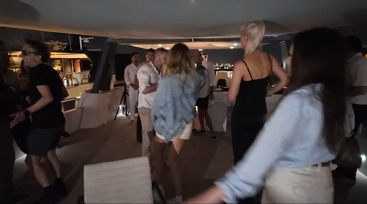 Miami international Boat show and afterparty.