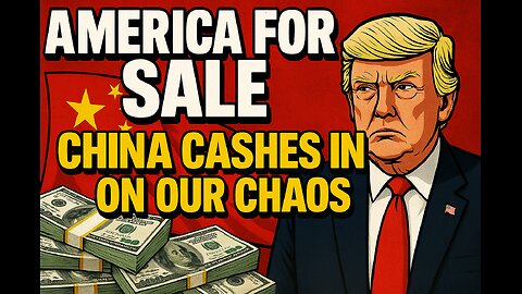 America For Sale: China Cashes In On Our Chaos